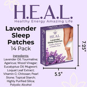 Load image into Gallery viewer, H.E.A.L.&#39;s Lavender Foot Patches
