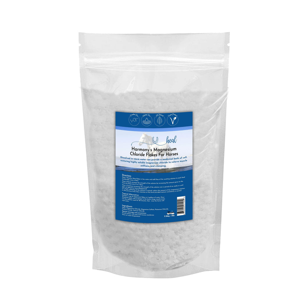 healthyenergyamazinglife Natural Health Products Magnesium Chloride Flakes - For Horses