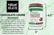 Load image into Gallery viewer, Vibrant Health - Maximum Vibrance Chocolate Chunk 21.26oz
